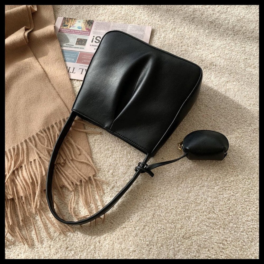 NEW Black Shoulder Bag - Picture 3 of 8